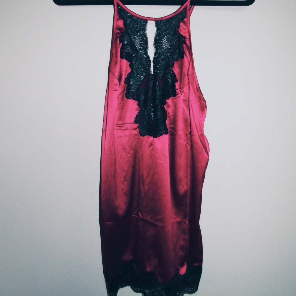 Silky Satin Slip & Robe Set - Picture 2 of 6